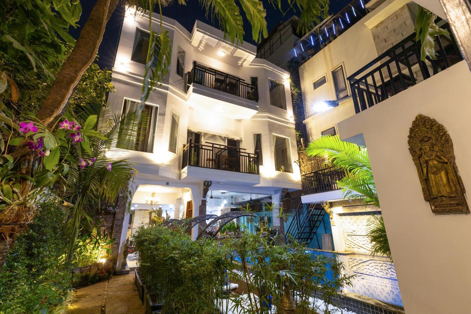 The Five Senses Boutique Hotel Siem Reap Exterior foto